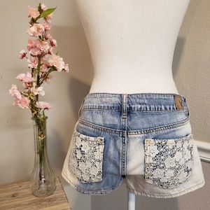 American Eagle Shortie Denim Shorts